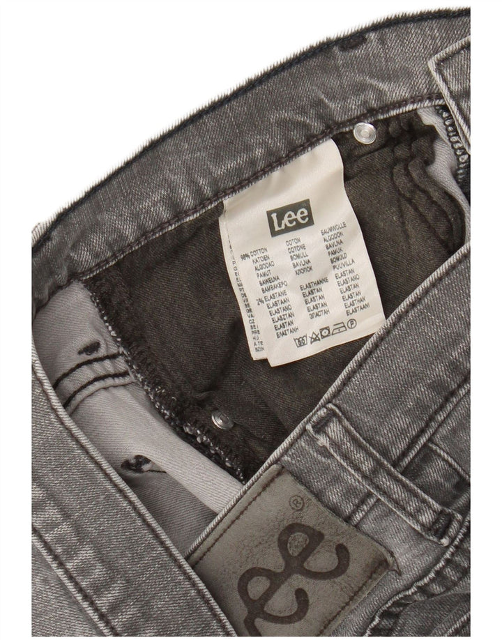 Lee Mens Powell Slim Jeans W31 L28 Algodão Cinza