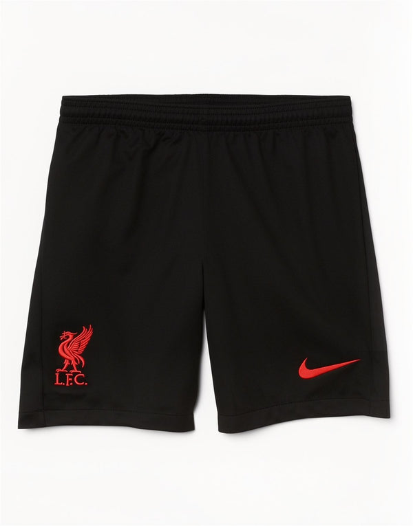Shorts esportivos gráficos Nike Boys Dri Fit 8-9 anos pequenos pretos esportivos