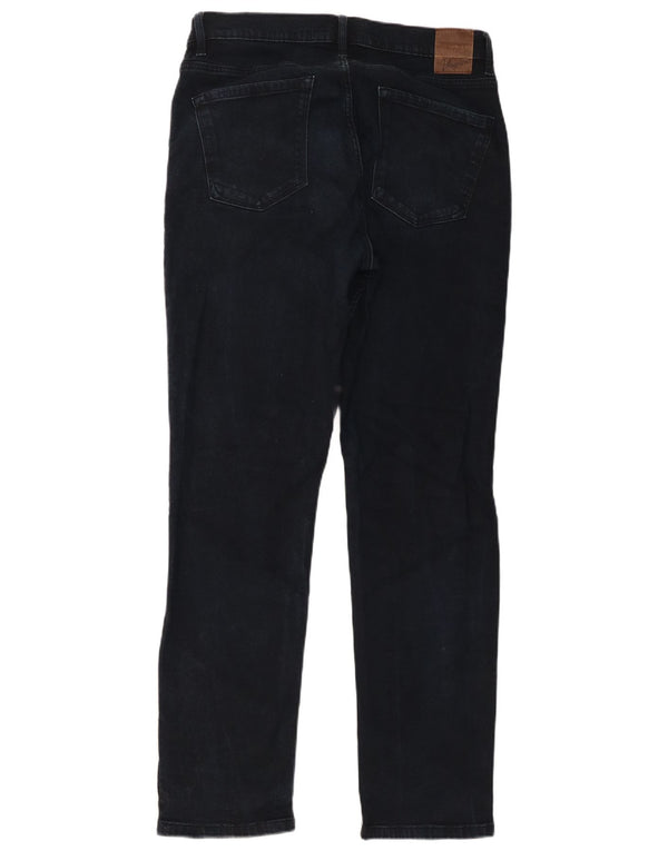 Penguin Mens Jeans Slim W34 L32 Azul Marinho Algodão