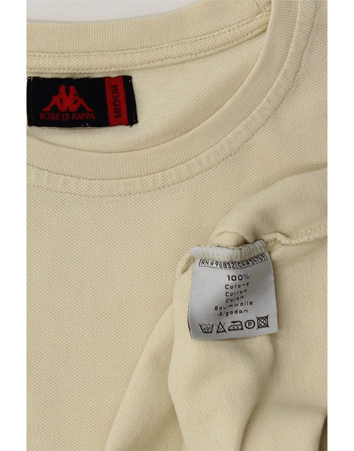 Camiseta masculina Kappa Top médio algodão bege