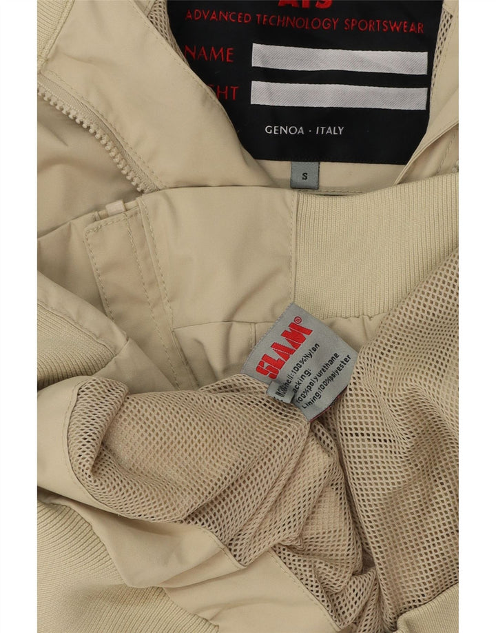 Jaqueta bomber masculina Slam UK 36 nylon verde pequeno