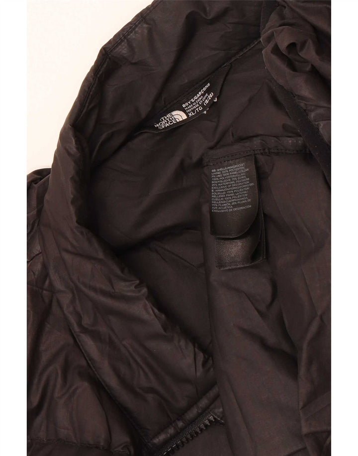 Casaco acolchoado The North Face Boys 14-15 anos XL preto poliéster