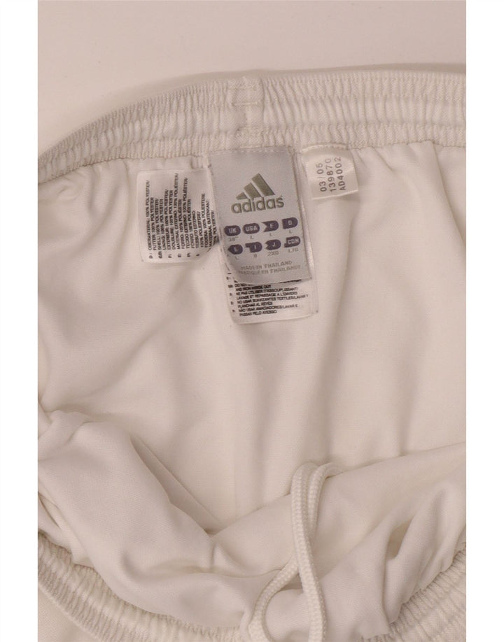 ADIDAS Mens Climalite Sport Shorts XL Branco Poliéster