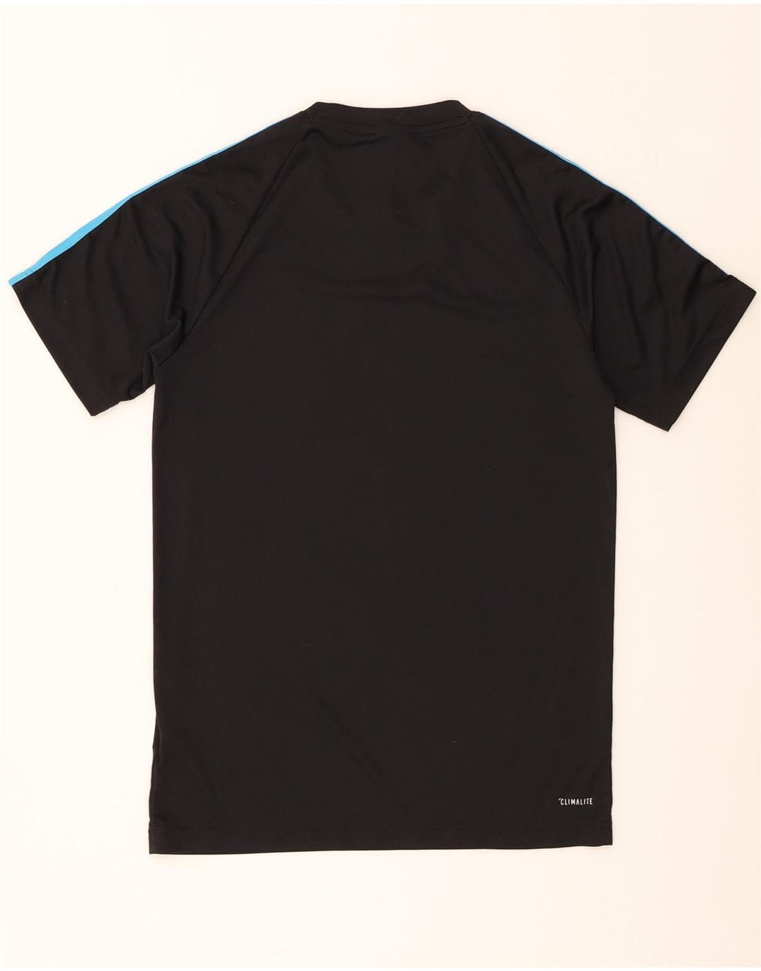 Adidas Mens Climalite Camiseta Top Pequeno Poliéster Preto