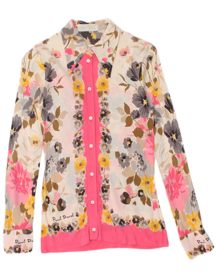 Camisa feminina PAUL PAREL IT 42 média multicolorida floral