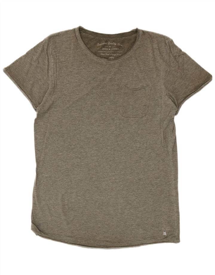 Camiseta masculina Jack & Jones Top pequeno verde