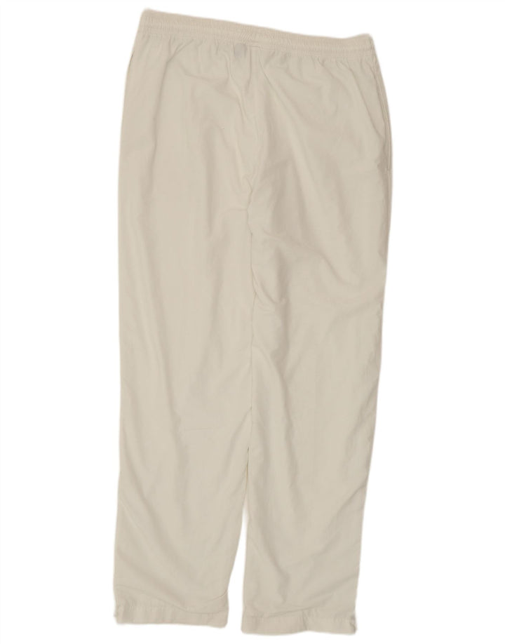 Calça de treino masculina ELLESSE IT 52 XL poliéster branco