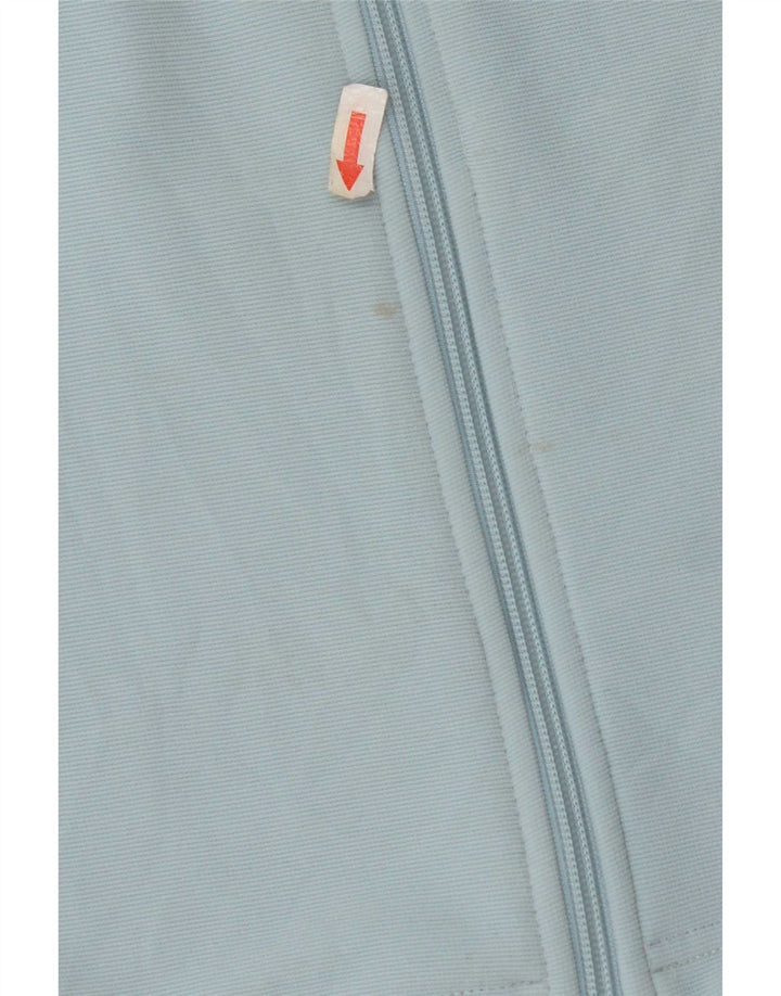 Asics Mens Tracksuit Top Jaqueta Médio Azul Colourblock Poliéster