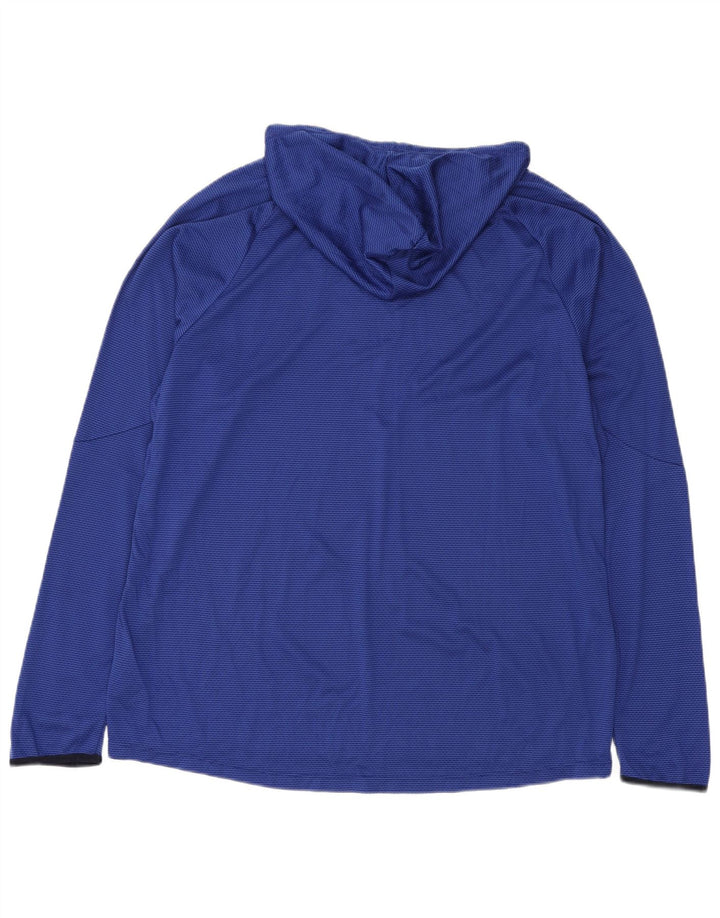 Russell Athletic Masculino Pulôver com Capuz Fato de Treino Top XL Poliéster Azul
