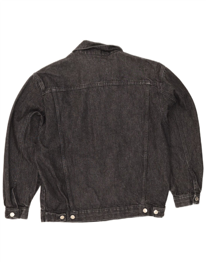 Jaqueta jeans masculina Wampum UK 36 algodão cinza pequeno