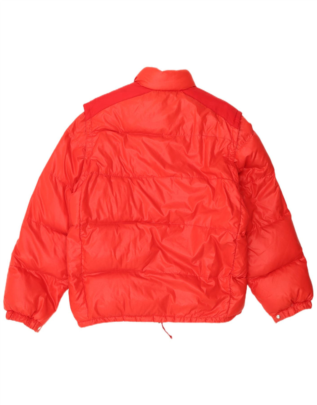 Jaqueta acolchoada masculina MC Ross UK 42 XL poliamida vermelha