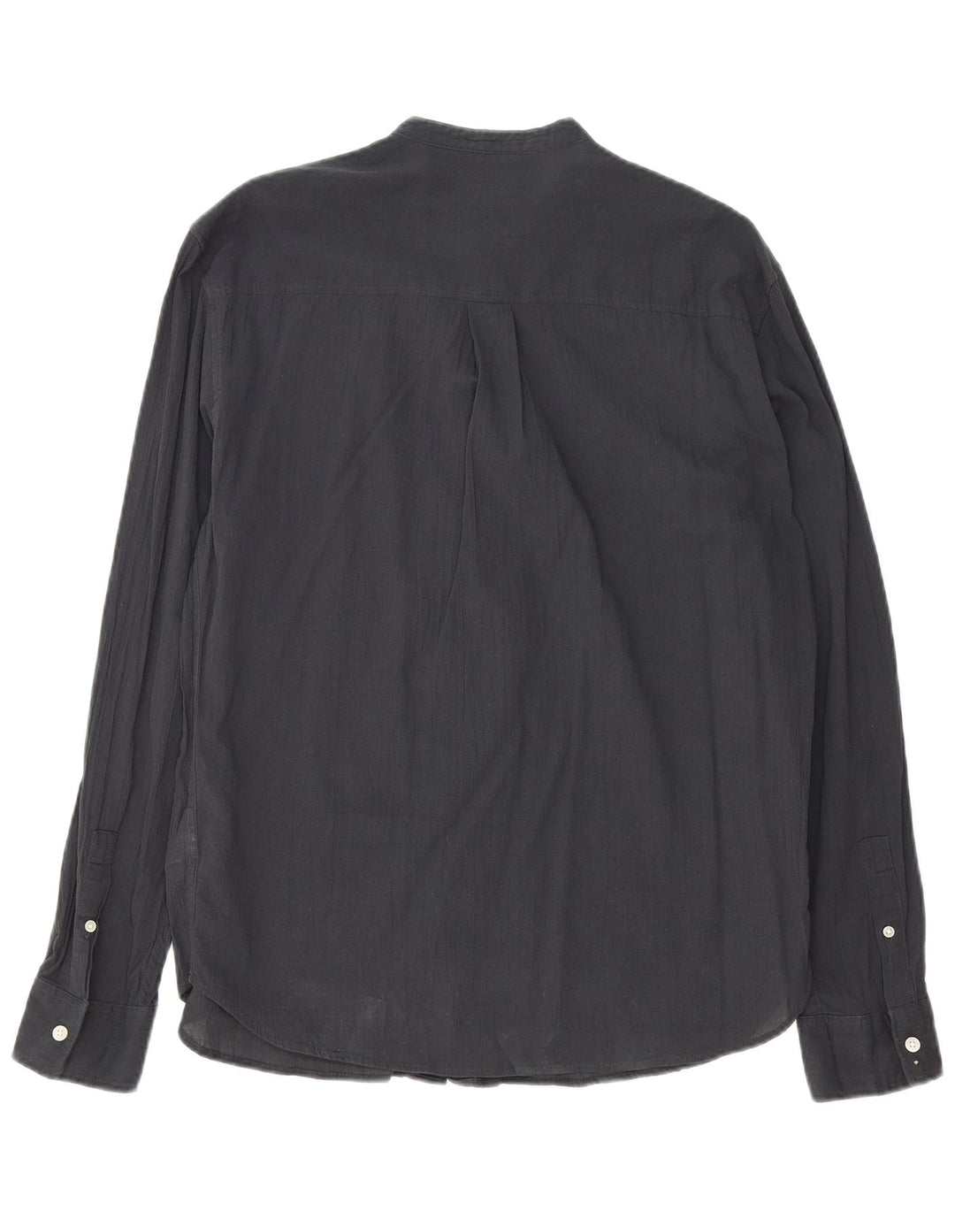 Camisa masculina ZARA grande algodão preto