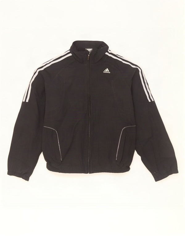 Adidas Mens Climalite Tracksuit Top Jacket Pequeno Preto