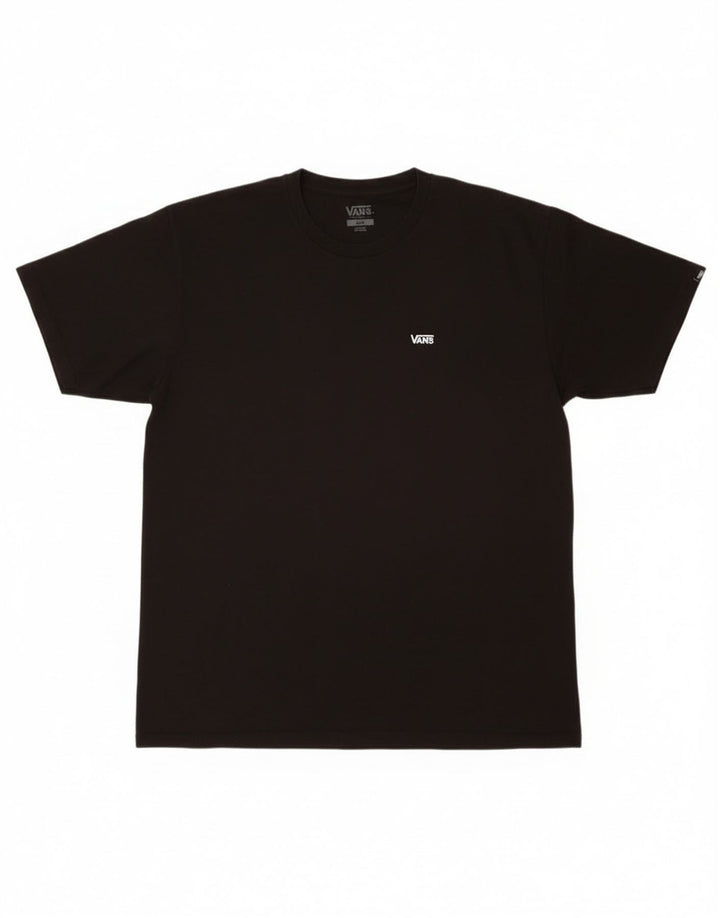 Camiseta Vans Masculina Classic Fit Top Grande Algodão Preto