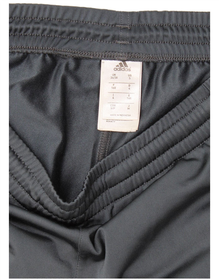 Adidas Mens Calças de treino Joggers UK 36/38 Pequeno Cinza Poliéster