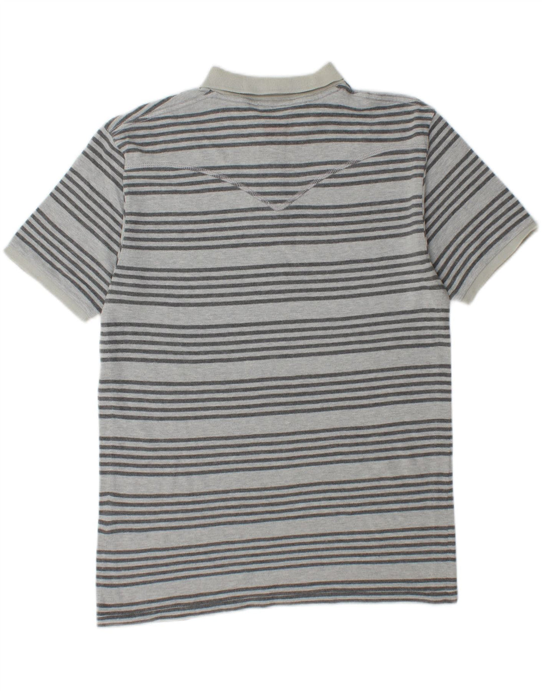 Camisa polo masculina LEVI'S de algodão listrado azul médio