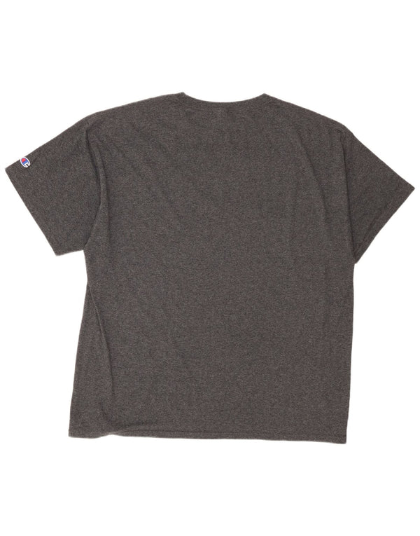 Camiseta masculina Champion Brooklyn Graphic Top XL algodão cinza