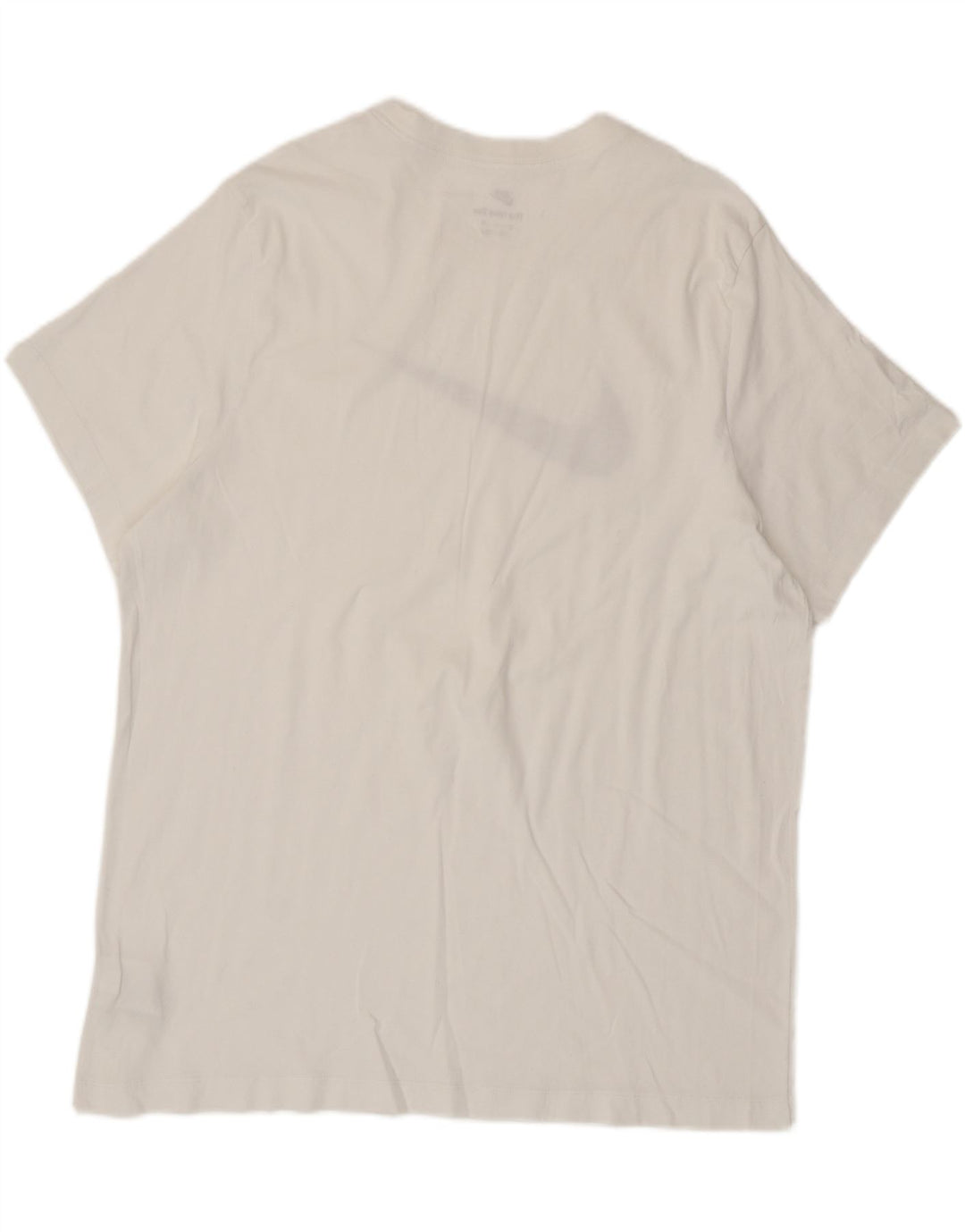 Camiseta Nike masculina gráfica Top 2XL algodão branco