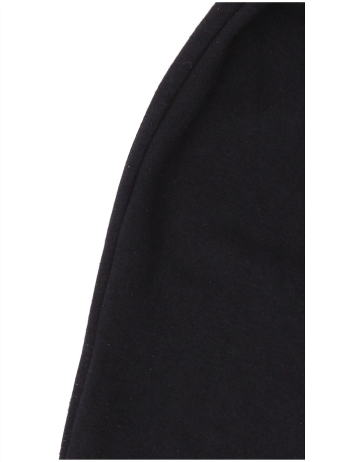 Champion Mens Elite Graphic Moletom Jumper Médio Algodão Preto
