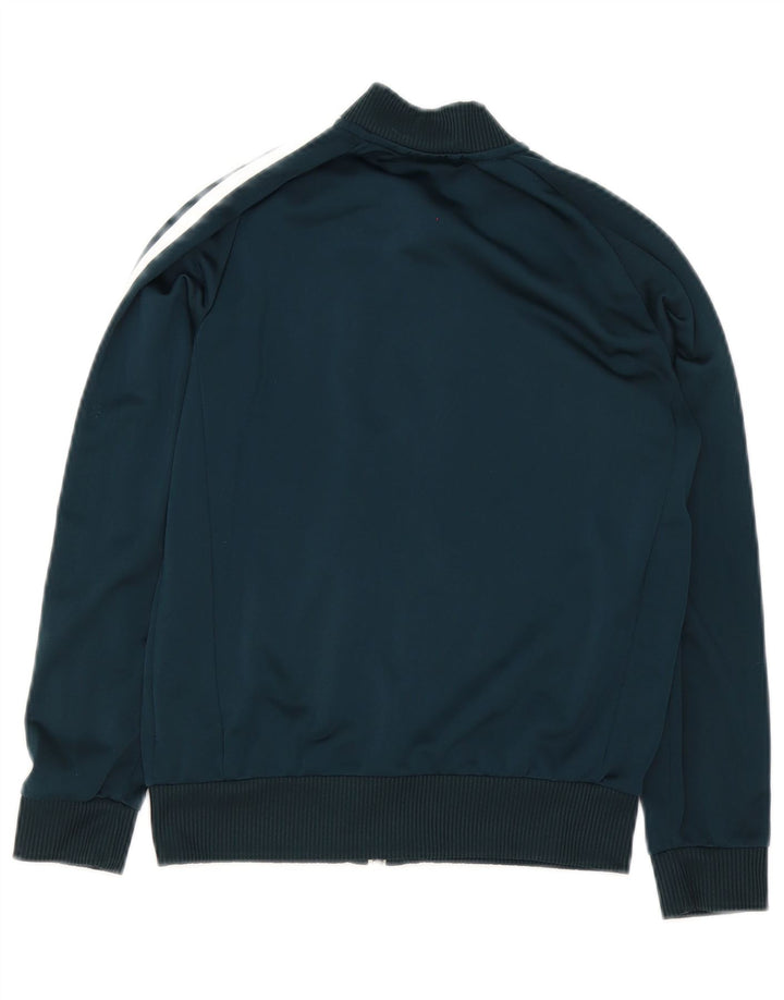 Jaqueta Adidas Meninos Treino Top 9-10 Anos Branco Colorblock Poliéster