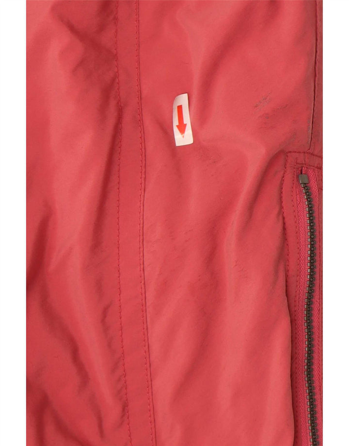 Macacão de esqui feminino com capuz gráfico Killtec UK 12 médio rosa floral