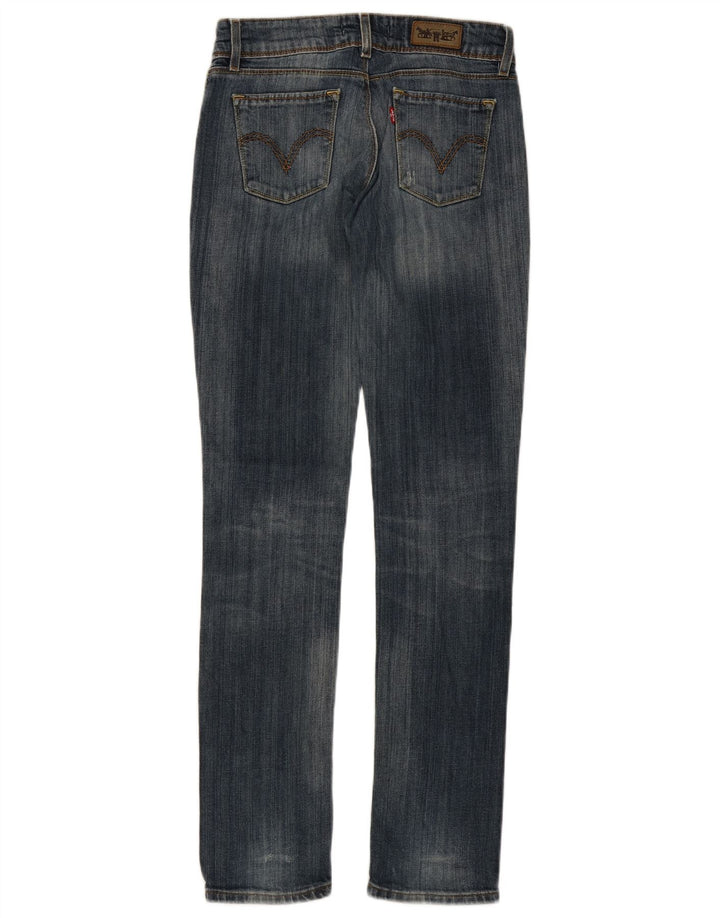 Calça jeans feminina LEVI'S 571 Slim W28 L33 azul