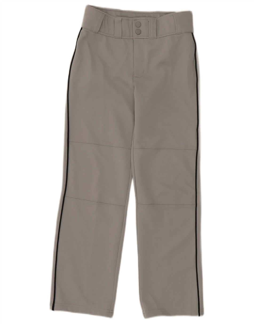 Calças casuais retas para meninos Under Armour 9-10 anos médio W26 L28 cinza