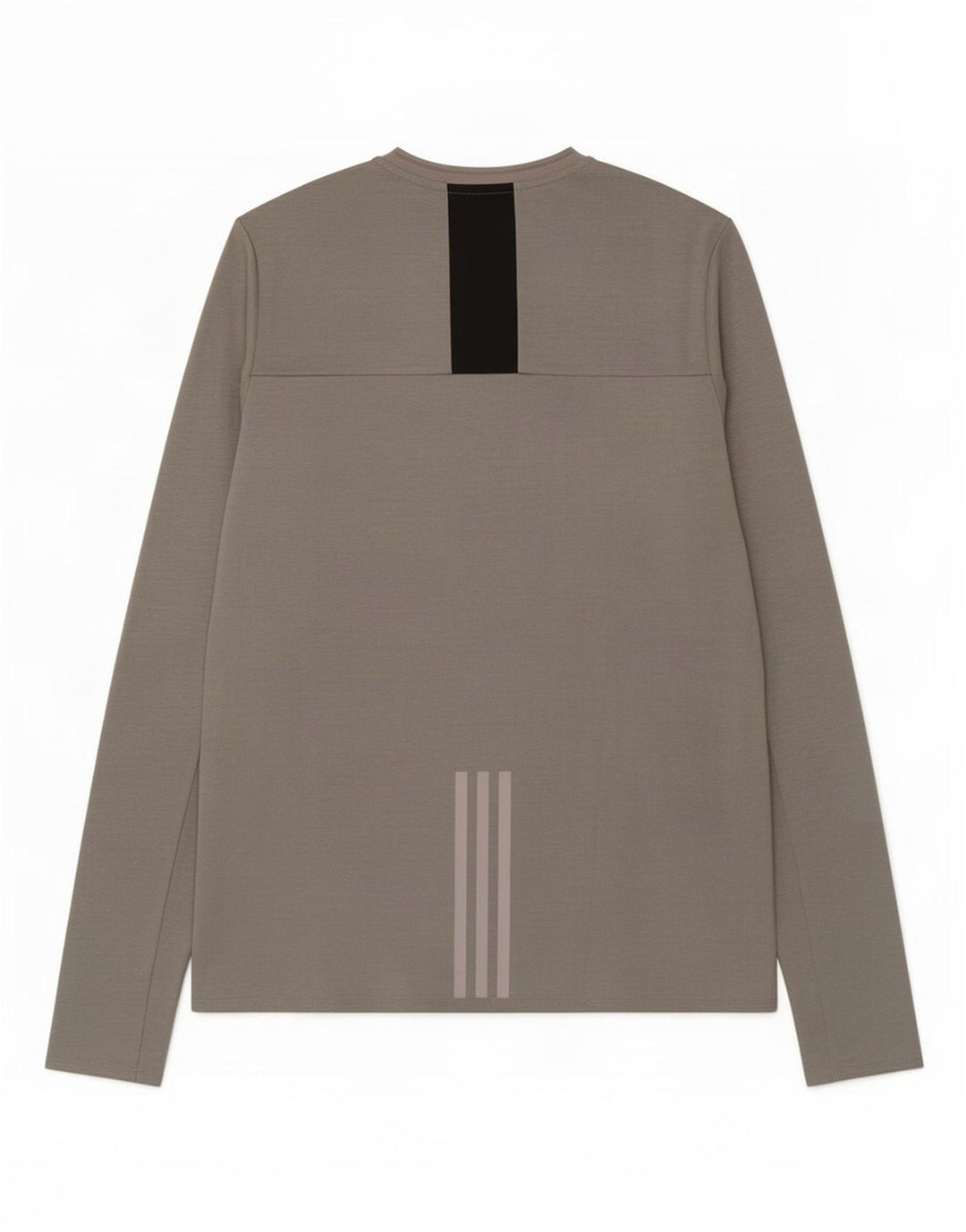 Adidas Mens Supernova Top Manga Longa Médio Cinza Flecked