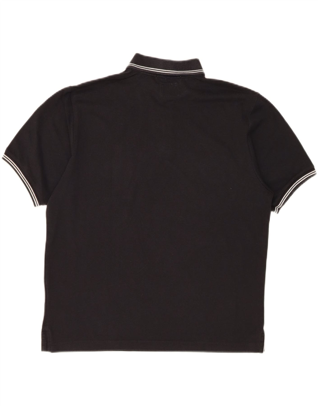 CHAMPION Mens Polo Shirt Large Black Vintage Champion and Second-Hand Champion from Messina Hembry 