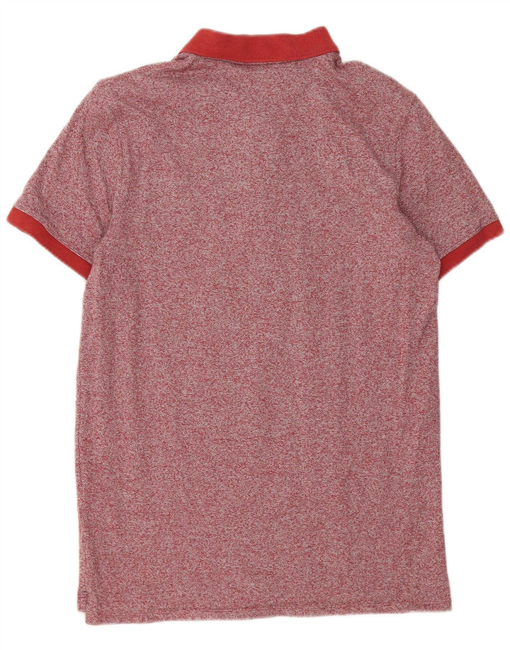 Camisa polo masculina SELECTED algodão vermelho médio