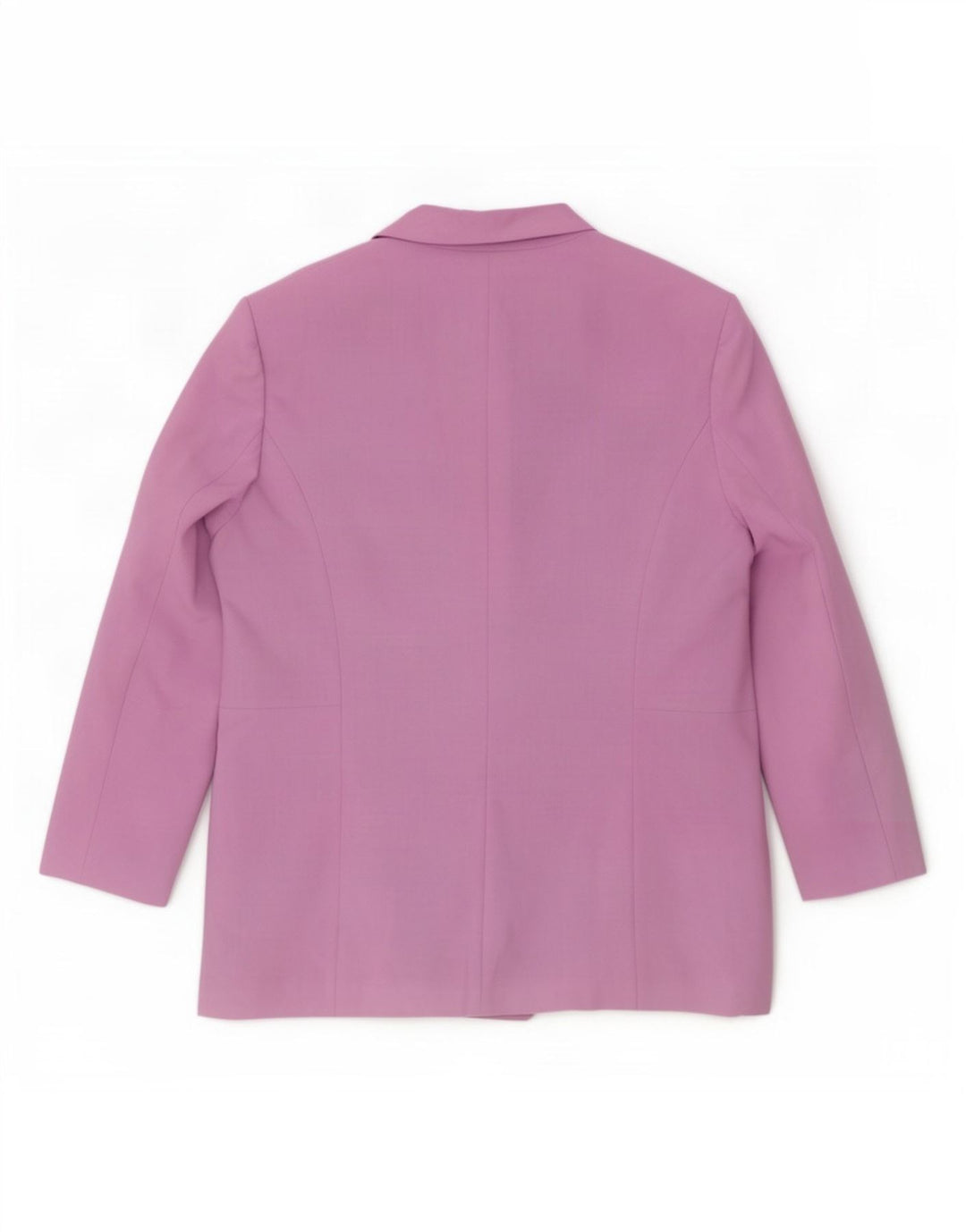 Jaqueta blazer feminina Marks & Spencer padrão de 2 botões Reino Unido 20 2XL lilás