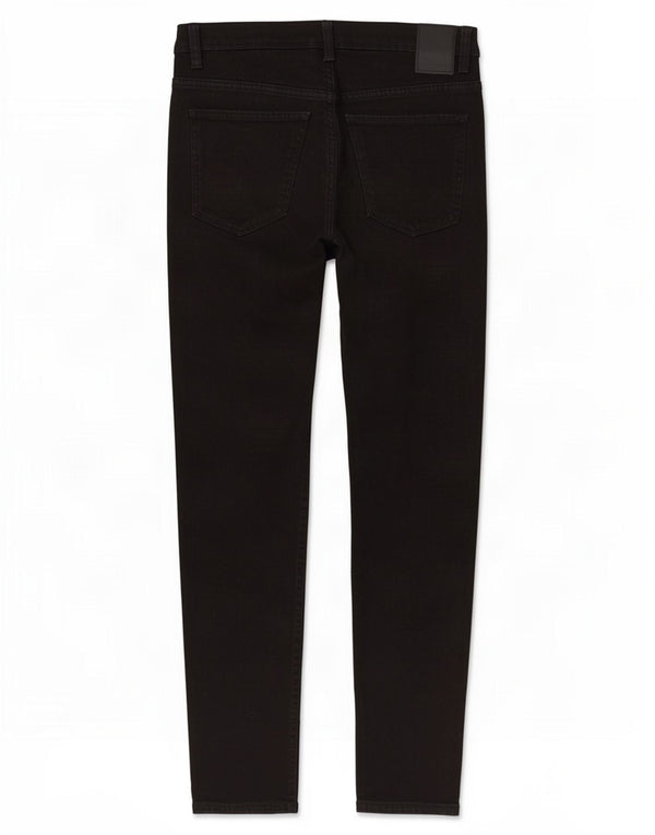 Zara Mens Skinny Jeans EU 42 Grande W32 L28 Algodão Preto