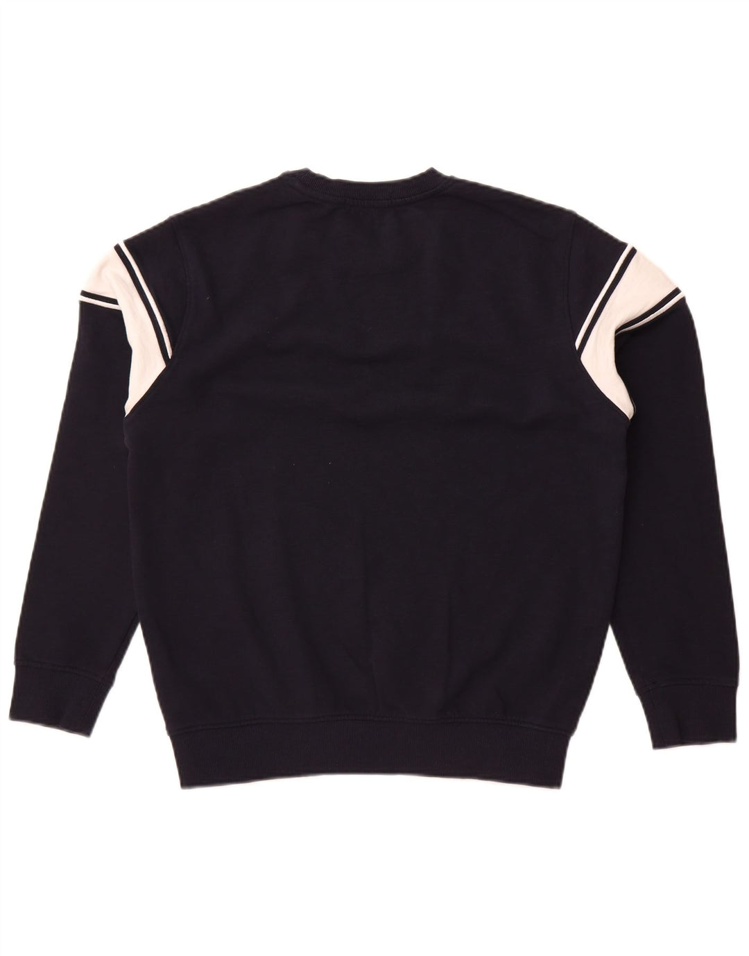 Guess moletom masculino gráfico jumper pequeno azul marinho colorblock algodão