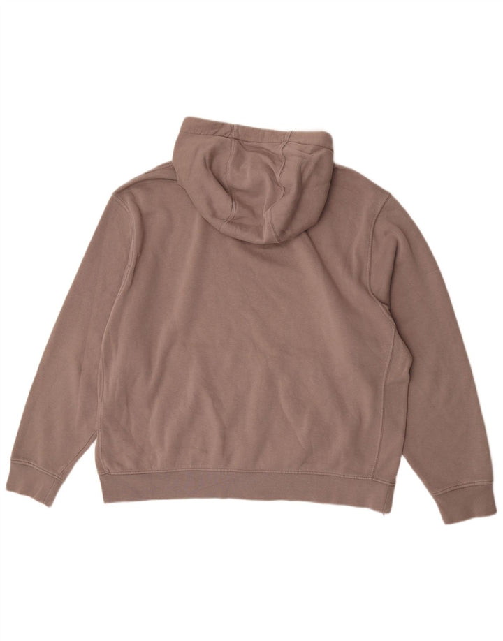 Nike masculino moletom com capuz XL cinza algodão