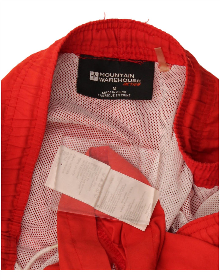 Shorts de natação masculino Mountain Warehouse poliéster vermelho médio