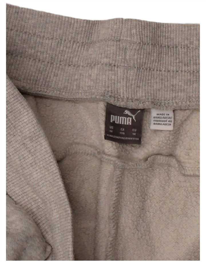 Calça de treino masculina PUMA Joggers XL cinza algodão