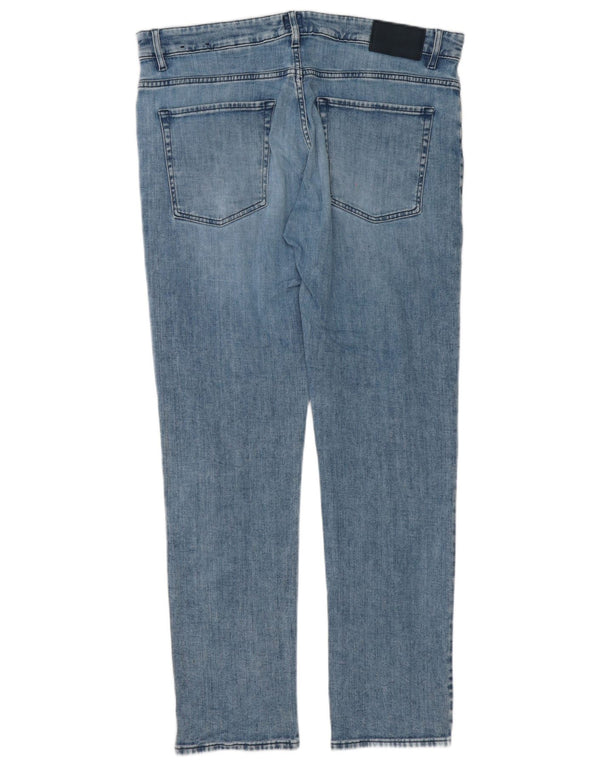 Hugo Boss Masculino Delaware Slim Jeans W36 L32 Azul