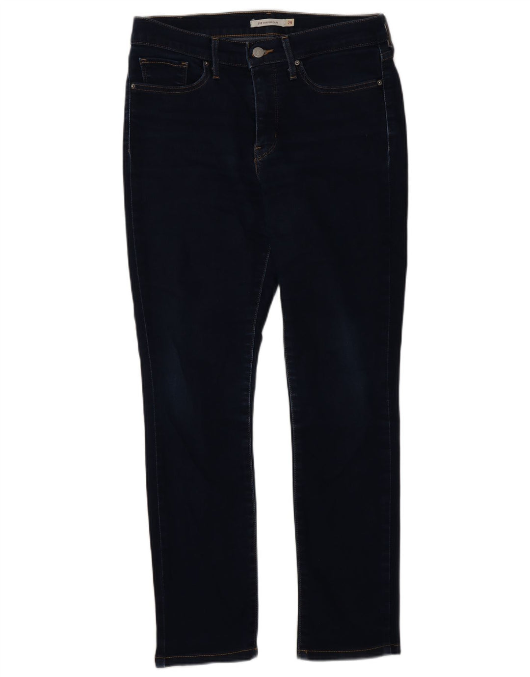Calça jeans feminina Levi's 312 Shaping Slim W29 L28 azul marinho