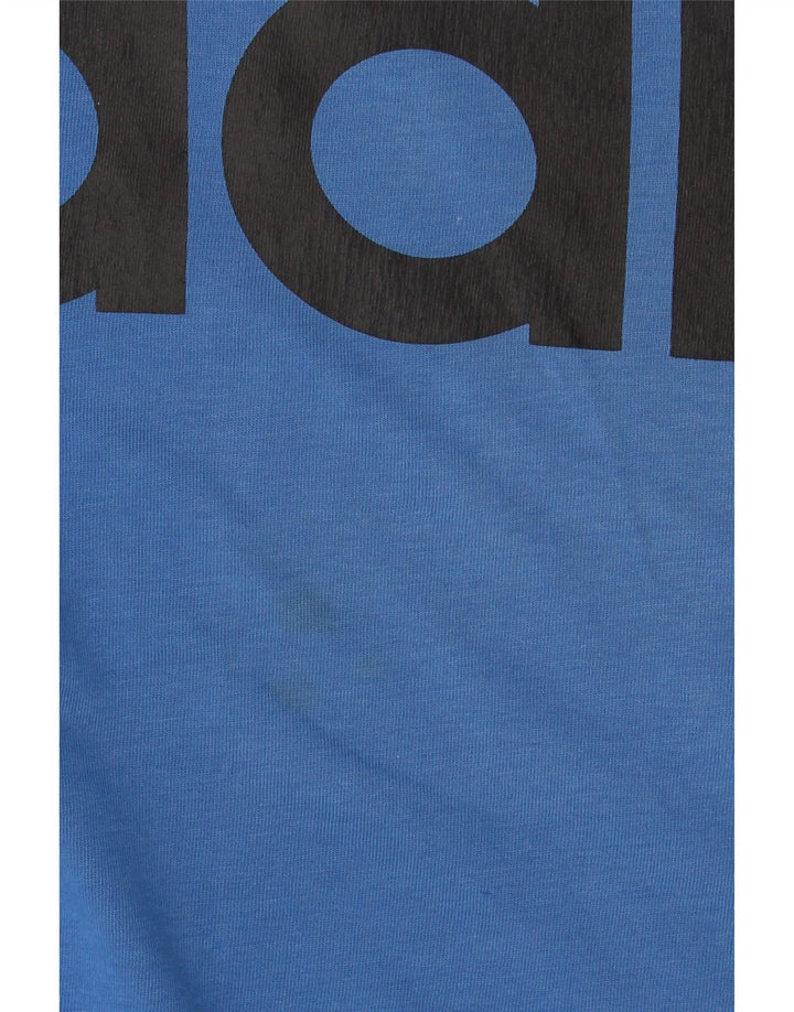 Camiseta Adidas Masculina Climalite Graphic Top XL Azul