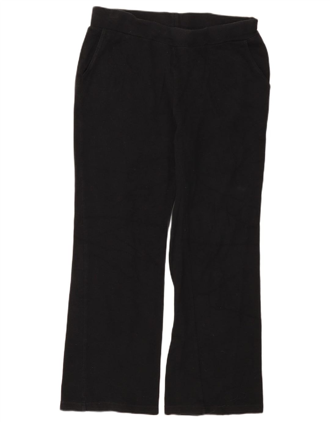 Calça chino reta feminina RALPH LAUREN médio W30 L29 algodão preto