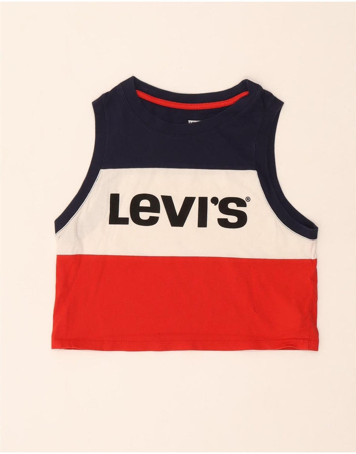 Colete gráfico oversized feminino LEVI'S UK 2 2XS multicolorido