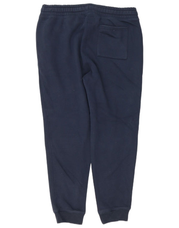 Calça de treino masculina Jack Wills Slim Fit Joggers XL azul marinho algodão