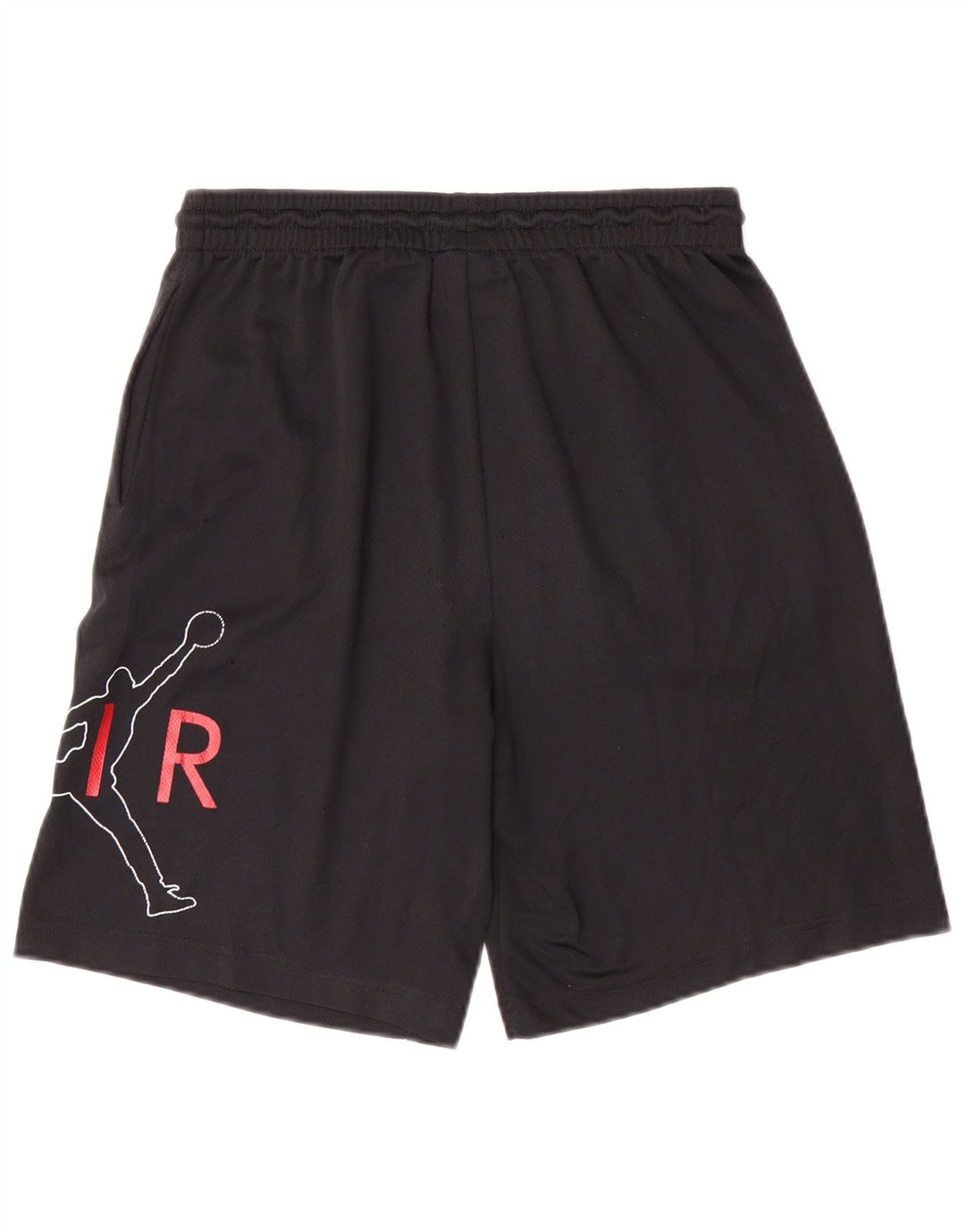 Shorts esportivos gráficos Jordan Boys 13-14 anos XL preto poliéster