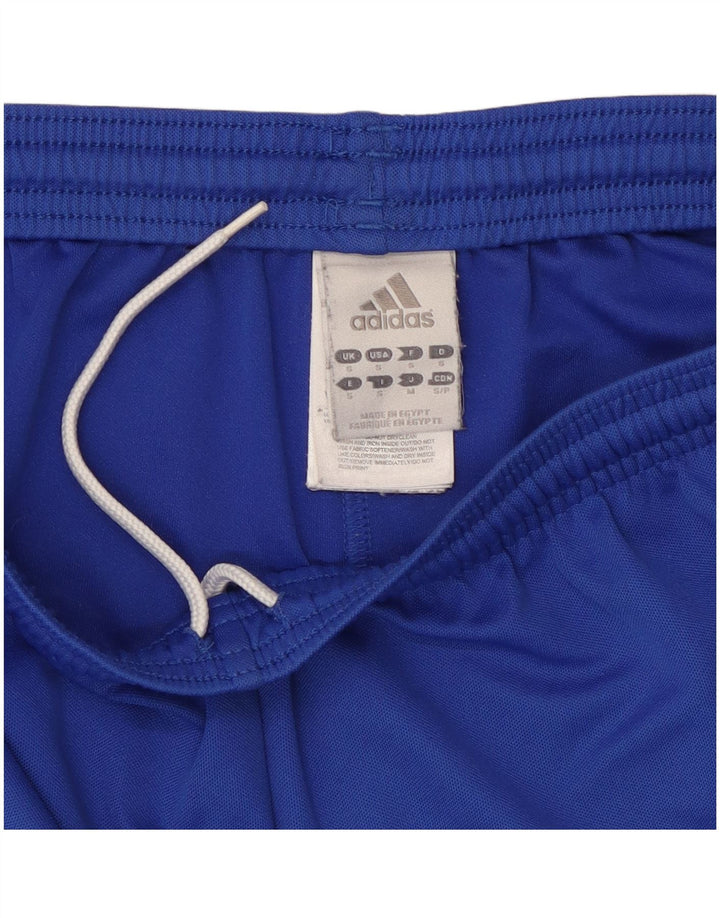 Shorts esportivos masculinos ADIDAS pequeno azul poliéster