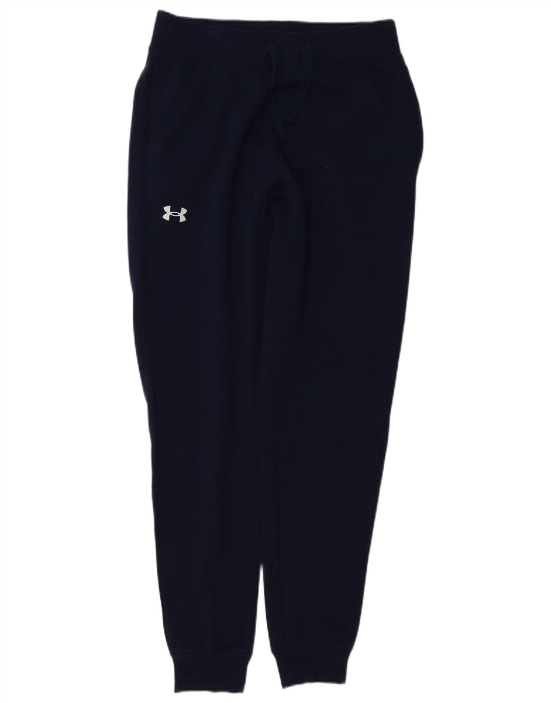 Calça esportiva masculina UNDER ARMOUR de algodão azul marinho médio