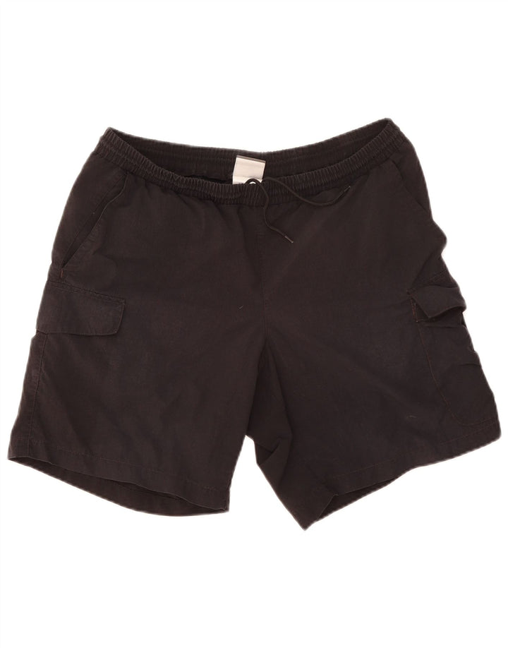 Shorts cargo masculino Jack Wolfskin grande W34 preto