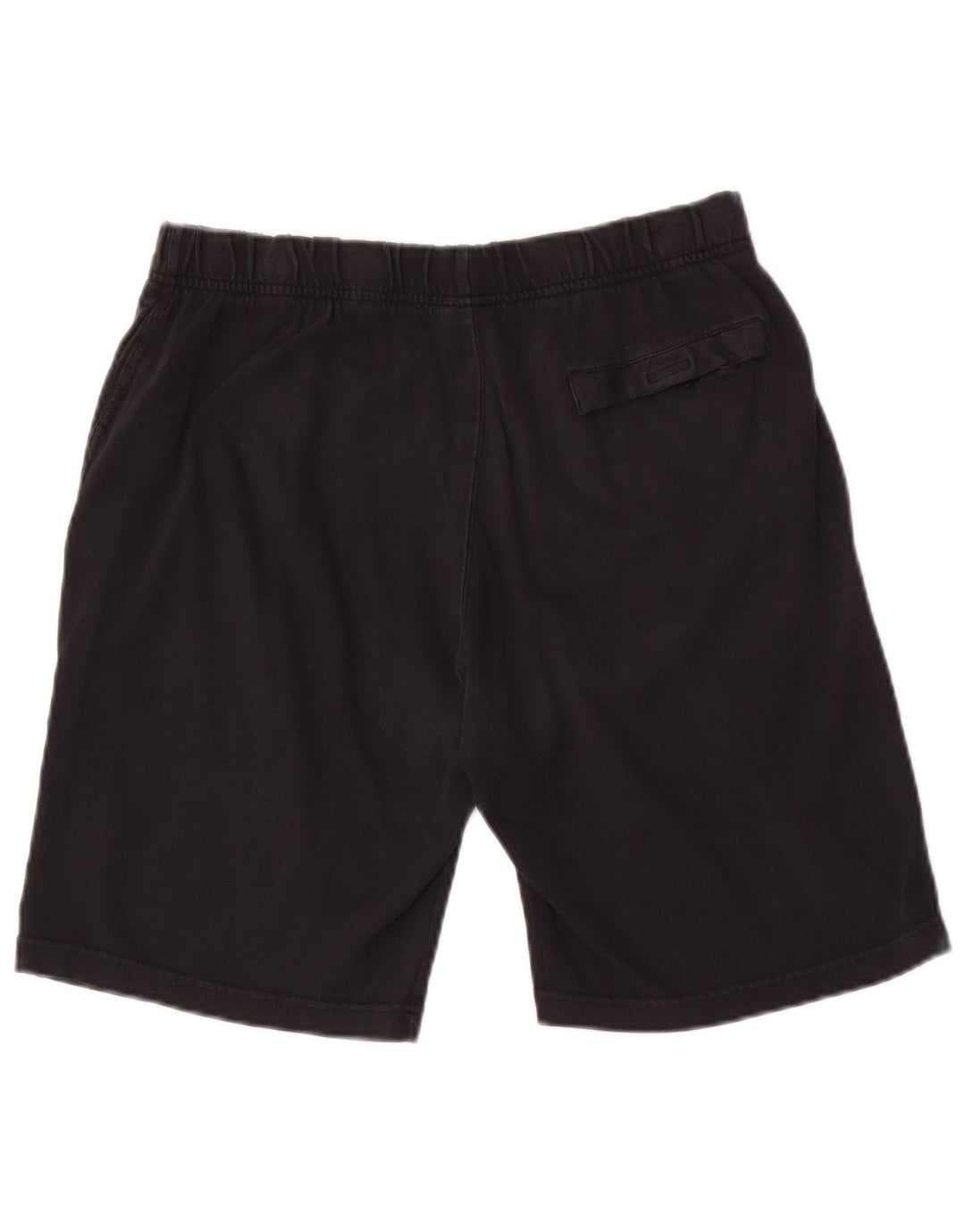Shorts esportivos gráficos masculinos Nike médio algodão preto