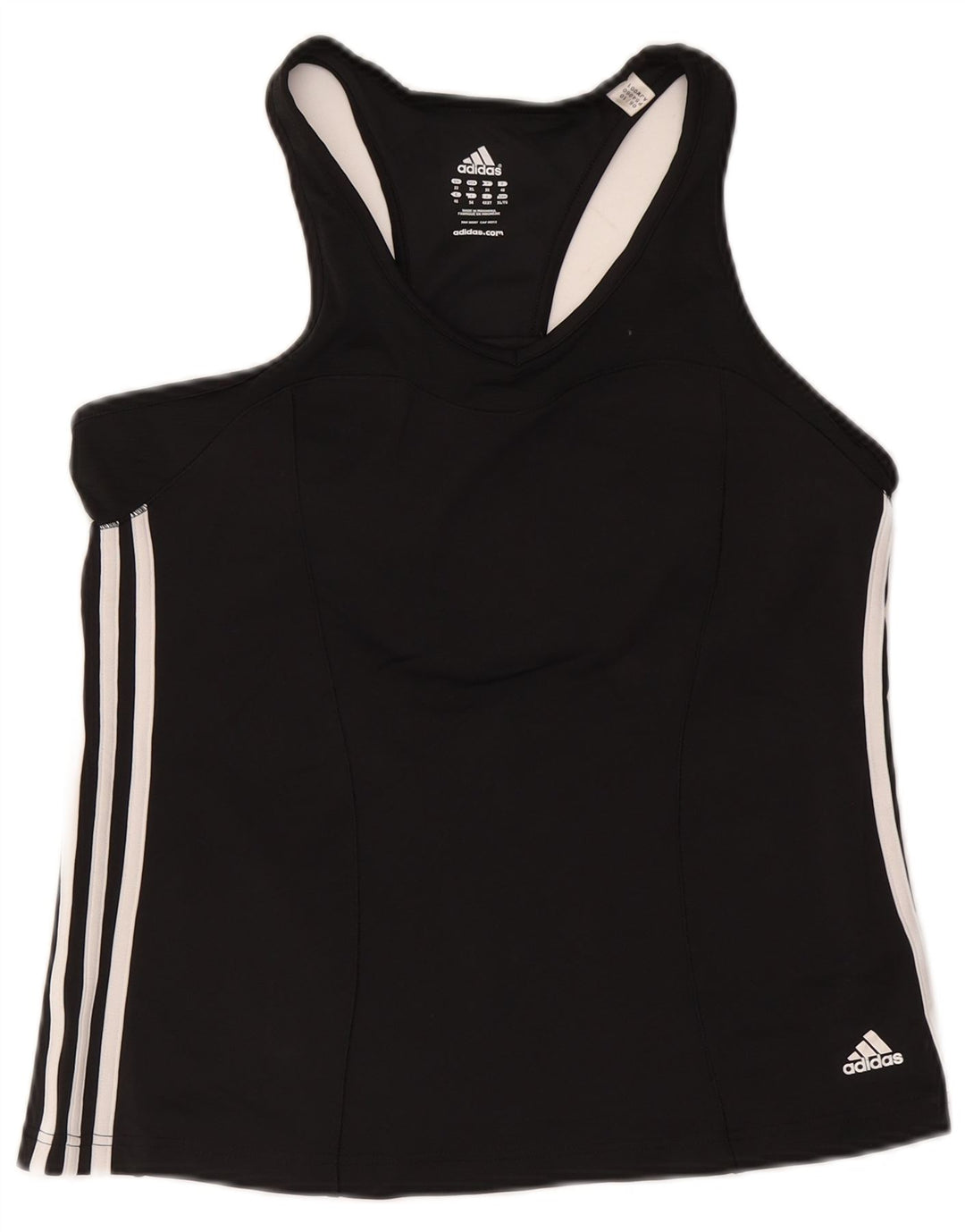 Colete feminino Adidas UK 22 3XL preto poliéster