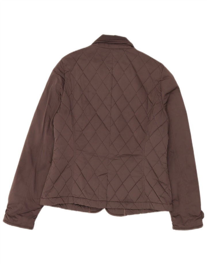 Jaqueta acolchoada feminina Refrigiwear UK 10 poliéster cinza pequeno