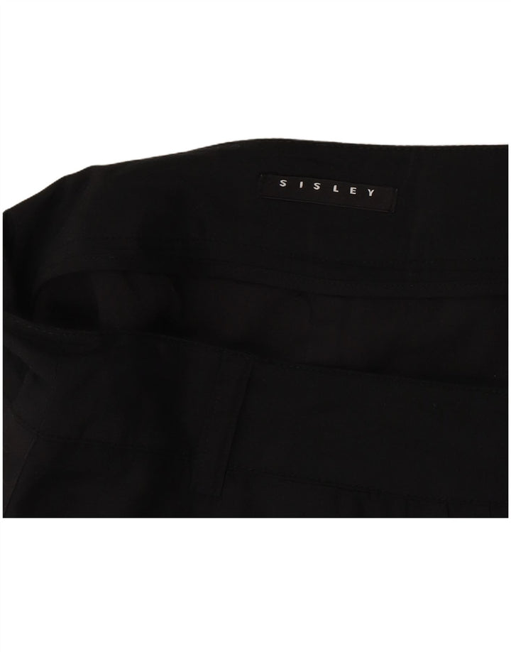 Saia reta feminina Sisley W30 médio preto